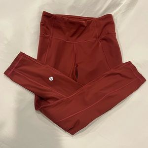 Two side pockets & one zippered back pocket. Only worn/washed once. Look new!